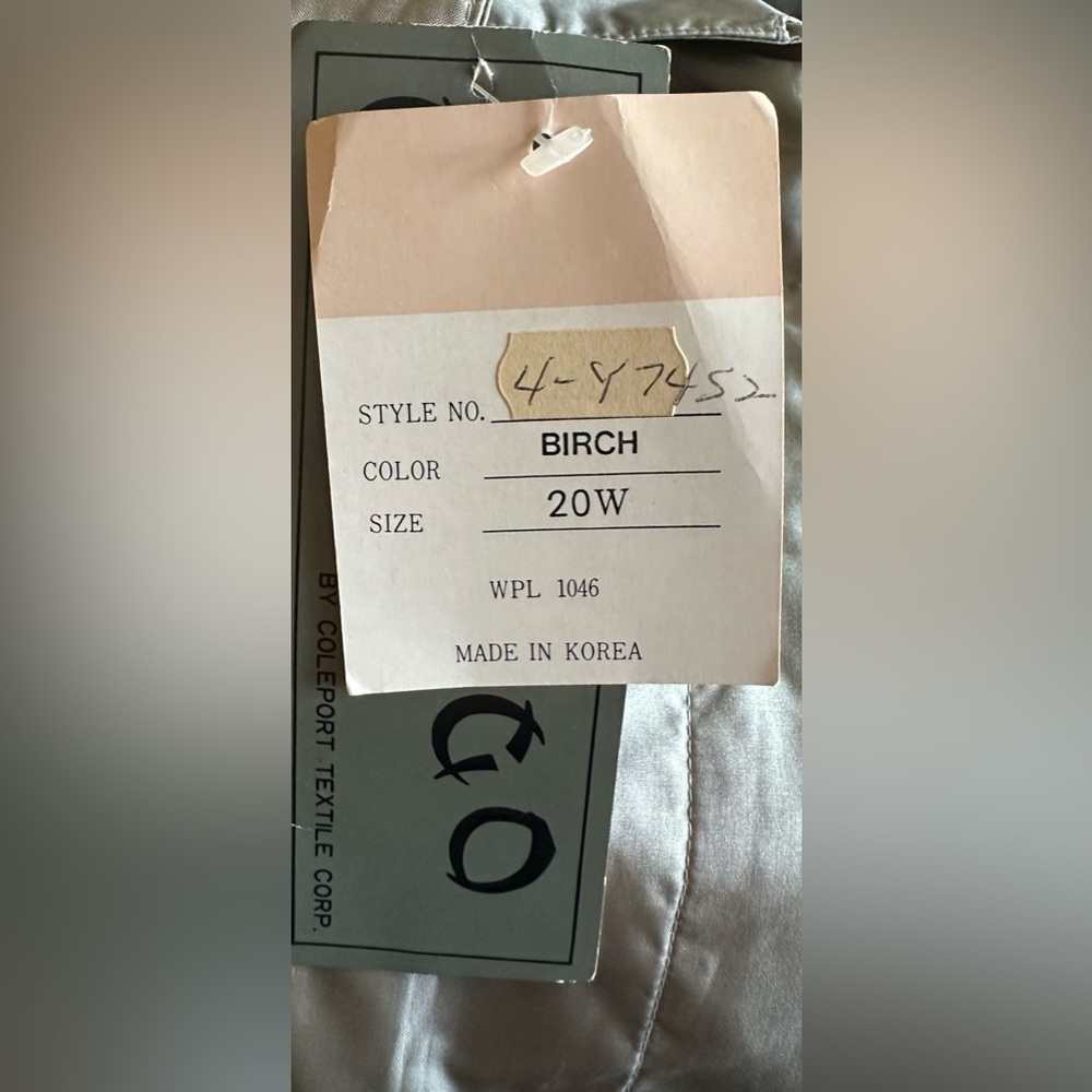 Aurora International trench coat size 20W NEW - Picture 8 of 11